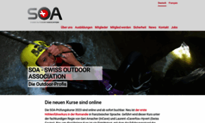 Swissoutdoorassociation.ch thumbnail