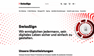 Swisssign.com thumbnail