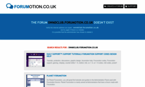 Swmdclub.forumotion.co.uk thumbnail