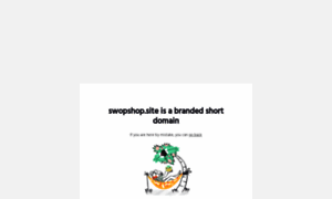 Swopshop.site thumbnail