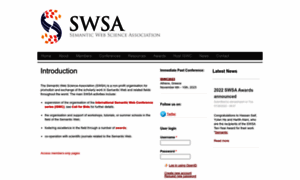 Swsa.semanticweb.org thumbnail