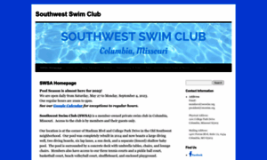 Swswim.org thumbnail