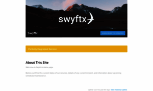 Swyftx.statuspage.io thumbnail