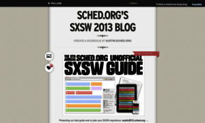 Sxswblog.sched.org thumbnail