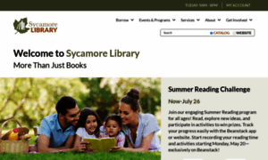 Sycamorelibrary.org thumbnail