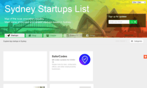 Sydney.startups-list.com thumbnail