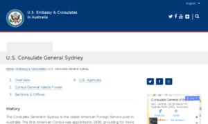 Sydney.usconsulate.gov thumbnail