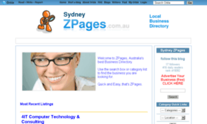 Sydney.zpages.com.au thumbnail