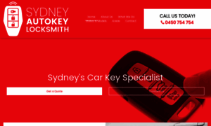 Sydneyautokeylocksmith.com.au thumbnail