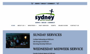 Sydneybaptistchurch.org thumbnail