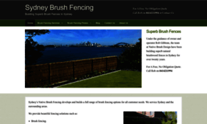 Sydneybrushfencing.com thumbnail