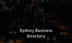 Sydneybusinessdirectory.online thumbnail