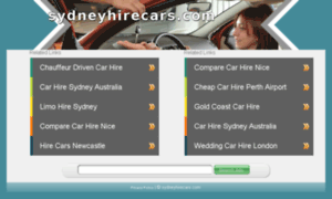 Sydneyhirecars.com thumbnail