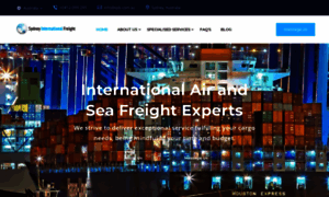 Sydneyinternationalfreight.com.au thumbnail