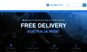 Sydneymotorcycleaccessories.com.au thumbnail