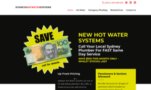Sydneyshotwatersystems.com.au thumbnail