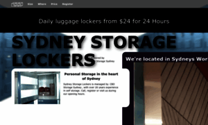 Sydneystoragelockers.com.au thumbnail