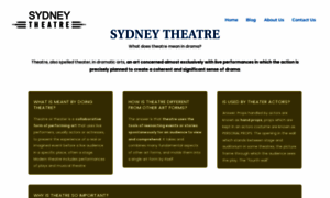 Sydneytheatre.org.au thumbnail