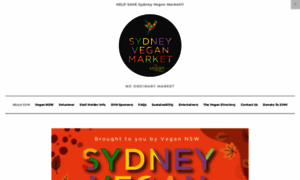 Sydneyveganmarket.com thumbnail