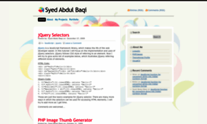 Syedabdulbaqi.wordpress.com thumbnail