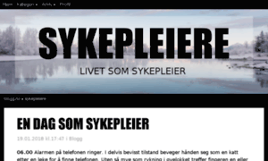 Sykepleiere.blogg.no thumbnail