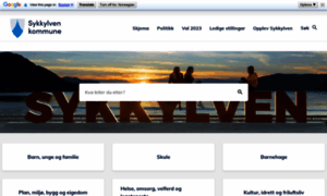 Sykkylven.kommune.no thumbnail