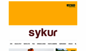 Sykur.is thumbnail