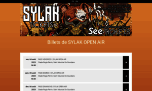 Sylak.seetickets.com thumbnail