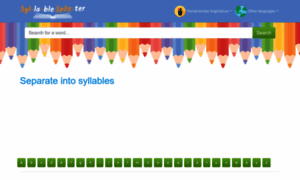 Syllablesplitter.com thumbnail