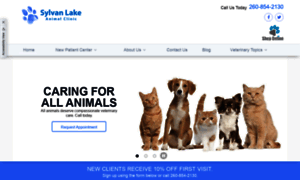 Sylvanlakeanimalclinic.com thumbnail