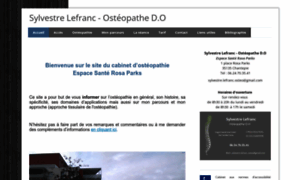 Sylvestre-lefranc-osteopathe-chantepie.fr thumbnail