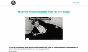 Sylvia-adams.org.uk thumbnail