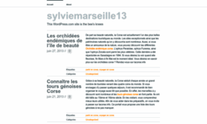 Sylviemarseille13.wordpress.com thumbnail