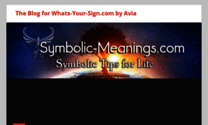 Symbolic-meanings.com thumbnail
