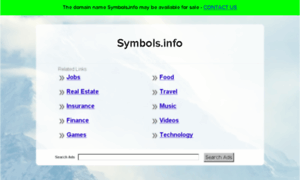 Symbols.info thumbnail