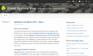 Symfony-blog.driebit.nl thumbnail