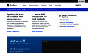 Symfony-reloaded.org thumbnail