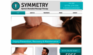 Symmetrymassage.co.uk thumbnail