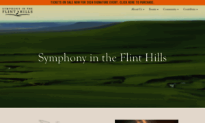 Symphonyintheflinthills.org thumbnail
