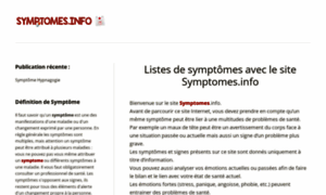 Symptomes.info thumbnail