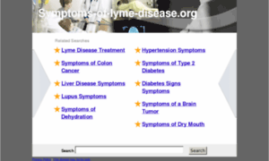 Symptoms-of-lyme-disease.org thumbnail