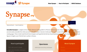 Synapse.koreamed.org thumbnail