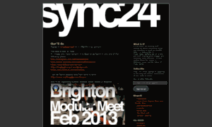 Sync24.wordpress.com thumbnail