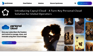 Synchronoss.com thumbnail