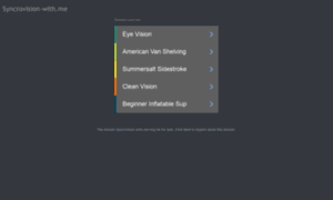 Syncrovision-with.me thumbnail