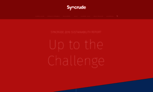 Syncrudesustainability.com thumbnail