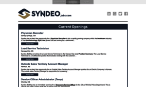 Syndeojobs.com thumbnail