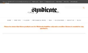 Syndicatevape.com thumbnail