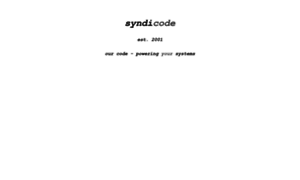 Syndicode.org thumbnail