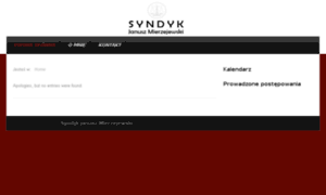 Syndyk-januszmierzejewski.pl thumbnail